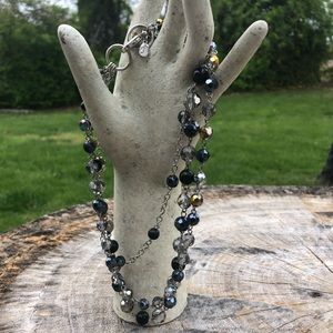 Cookie Lee multi strand necklace.